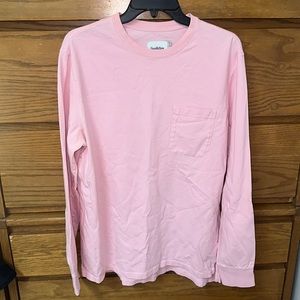 Pink long sleeve shirt with pocket. Never worn $13 OBO